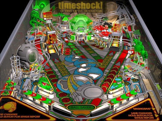 playfield of timeshock